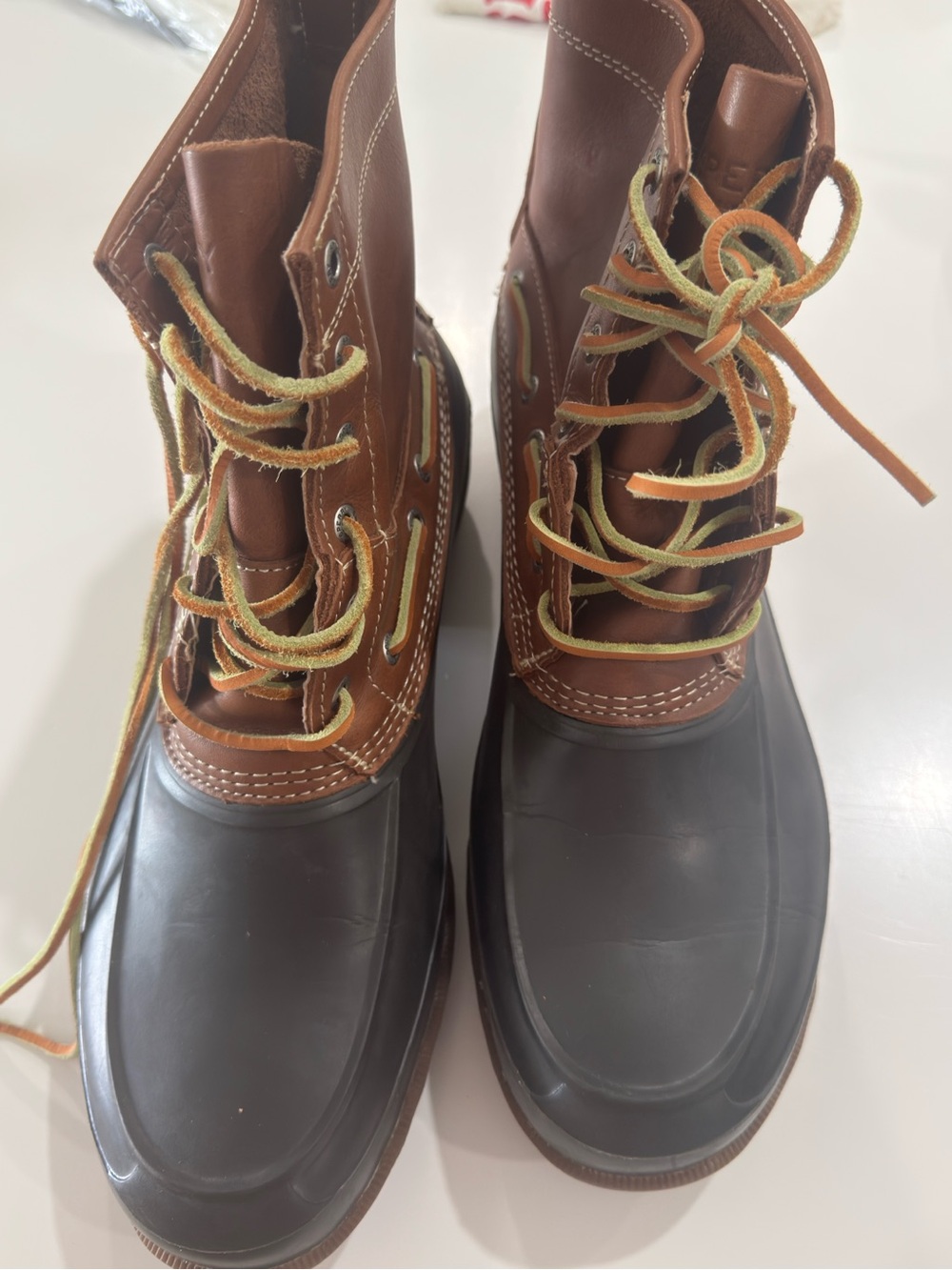 Sperry Chestnut Suede Leather Boat Shoe